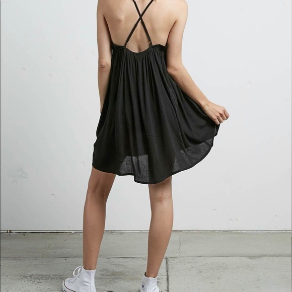 Volcom Black Dress Size‎ Medium New NWT Spring - Picture 5 of 5